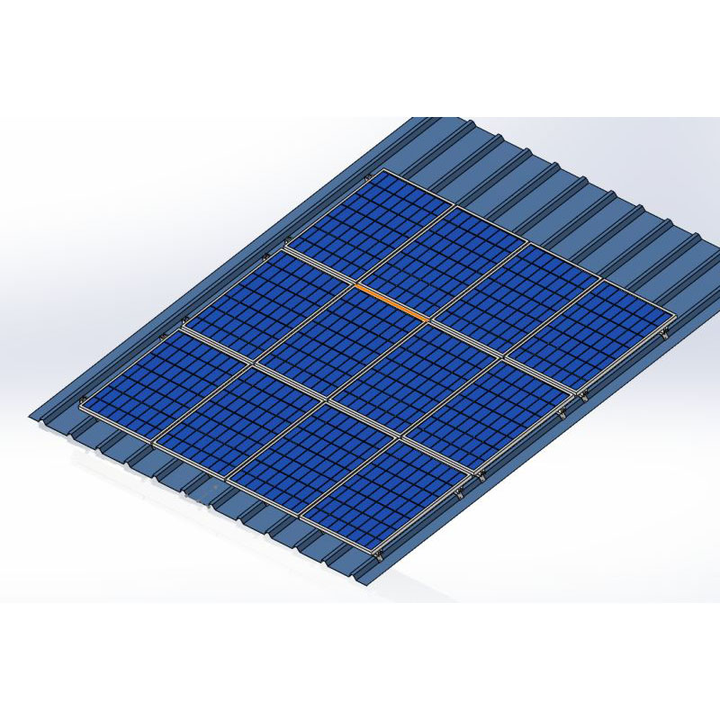 Accessoires voor dakmontage voor zonnepanelen voor zonne-montagesysteem met pannendak